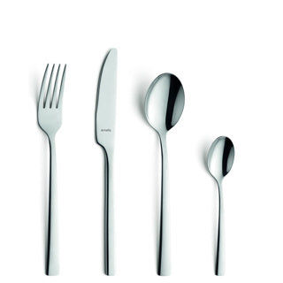 Amefa manille - Ménagère 24 pièces - pour 6 personnes - couleur argent