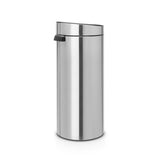 Brabantia poubelle Touch Bin 30l acier mat