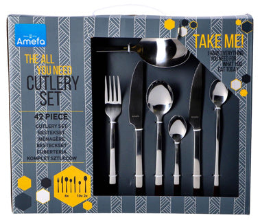 Amefa set de couverts manille 42 pièces