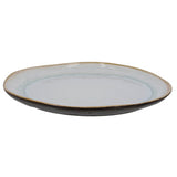 Assiette plate Shadow aqua 28 cm | 6 pièces