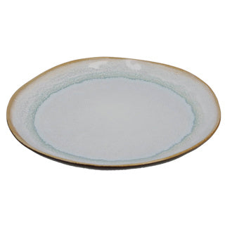 Assiette plate Shadow aqua 28 cm | 6 pièces