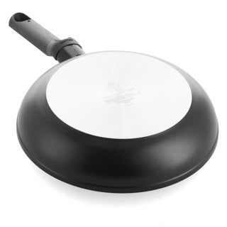 Poêle induction BK easy 24 cm - revêtement antiadhésif sans PFA - poêle induction - poêle céramique - passe au four jusqu'à 160°c - poignées froides - noir