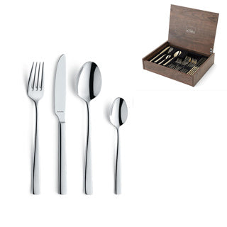Ménagère Amefa 24 pièces coffret bois luxe Martin
