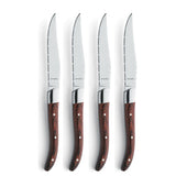 Couteaux à steak Amefa royal steak 4 pièces marron marron