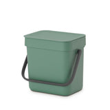 Brabantia poubelle sort go 3l vert sapin | 2 pièces