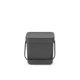 Brabantia tri go poubelle 3l gris
