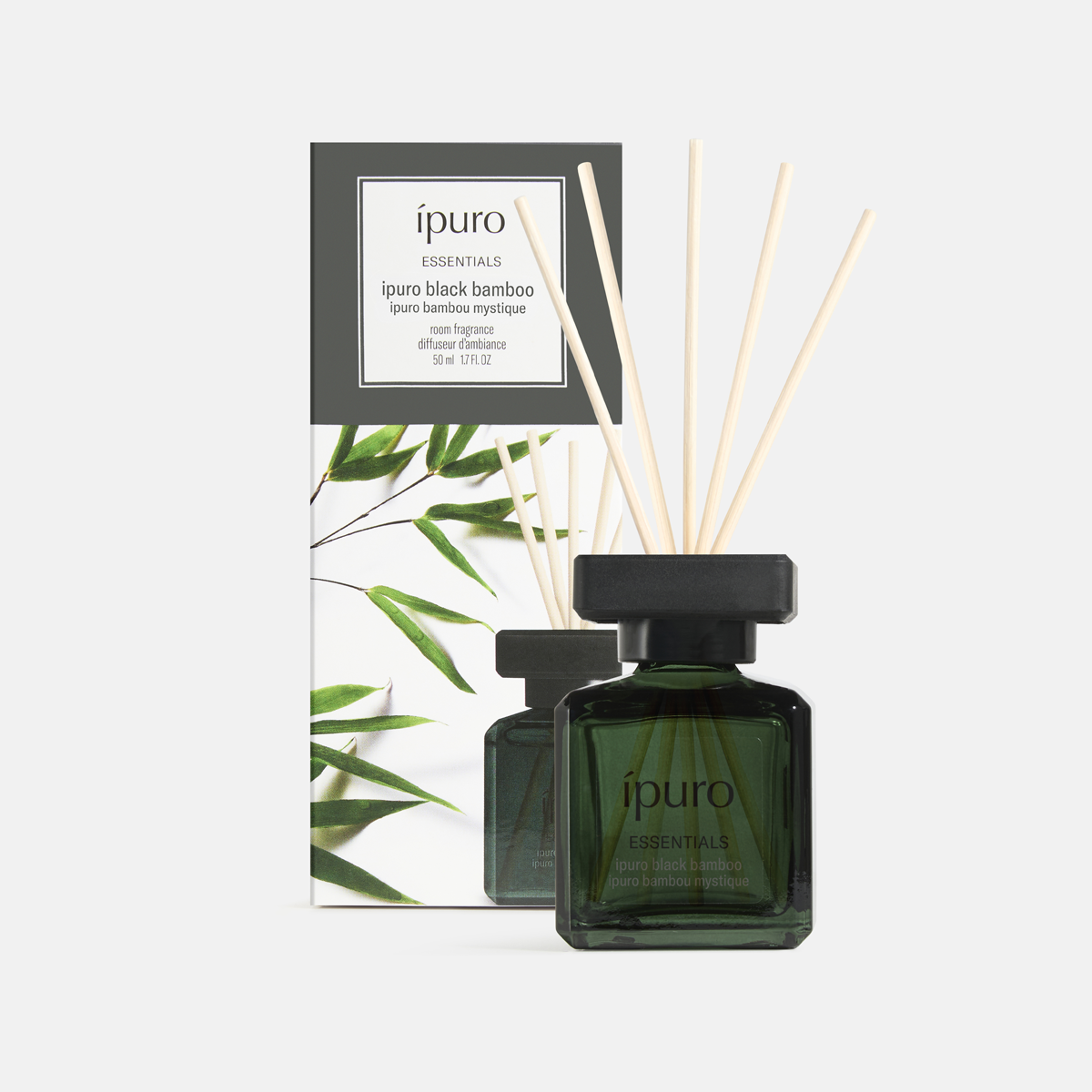 Diffuseur de parfum Ipuro bambou noir 50 ml