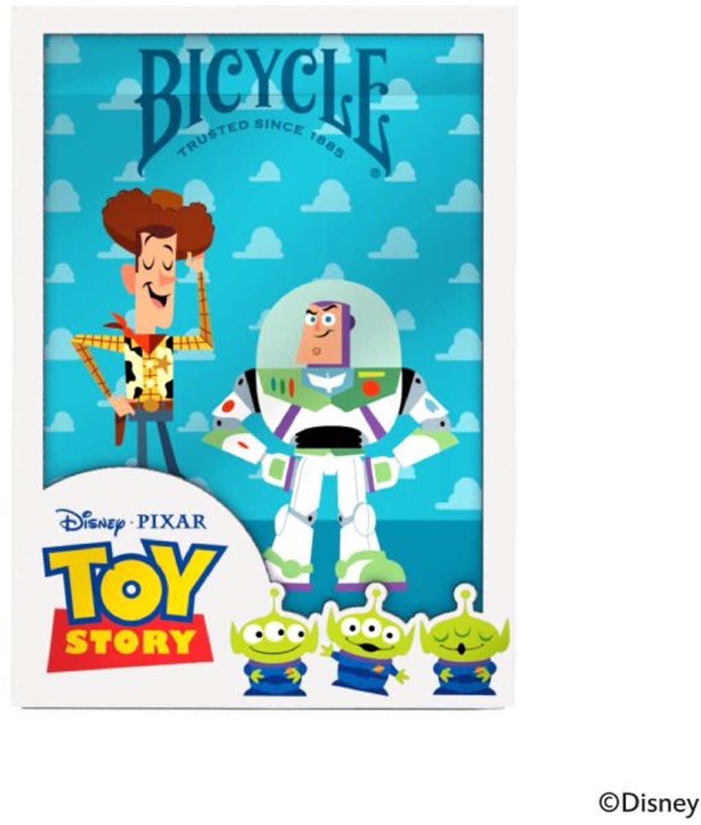 Bicycle ® Disney Toy Story - Cartes à jouer haut de gamme - Créatifs - Poker - Objets de collection