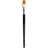 Pinceaux Creativ company gold line, taille 11, l: 19 cm, l: 9 mm, plats, 6 pièces 1 boîte