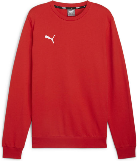 Pull de sport Puma teamgoal casuals ras du cou sweat pour homme - rouge-blanc