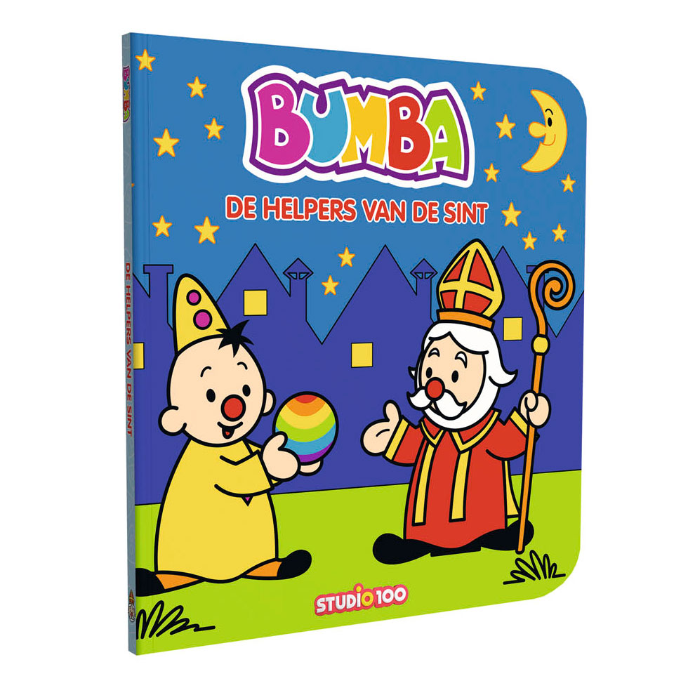 Bumba Kartonboek - Les aides du Sint