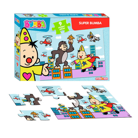 Studio 100 bumba puzzle super bumba, 9e.