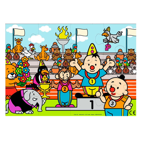 Studio 100 bumba puzzle athlète, 12 pcs.