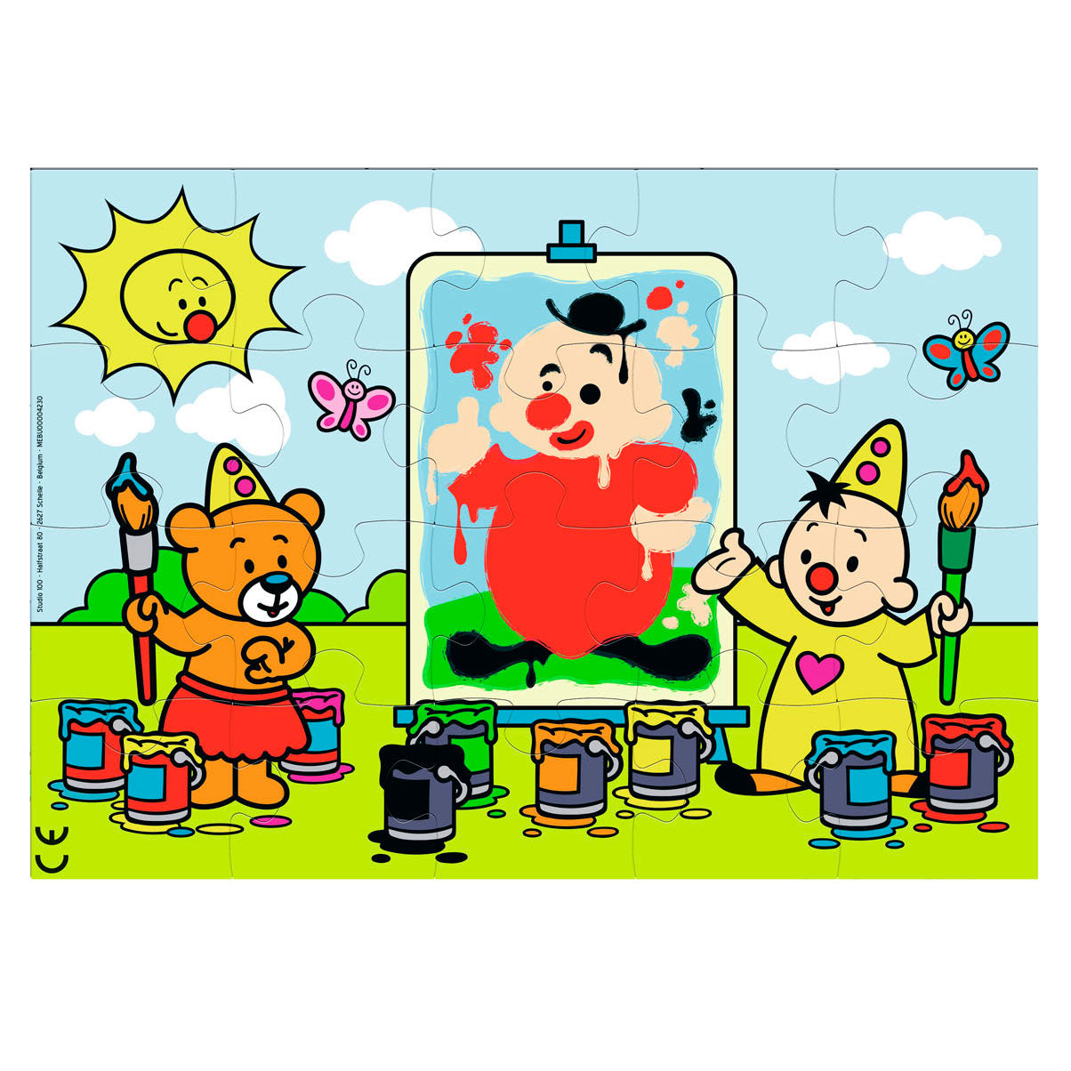 Artiste de puzzle bumba Studio 100, 20 pcs.