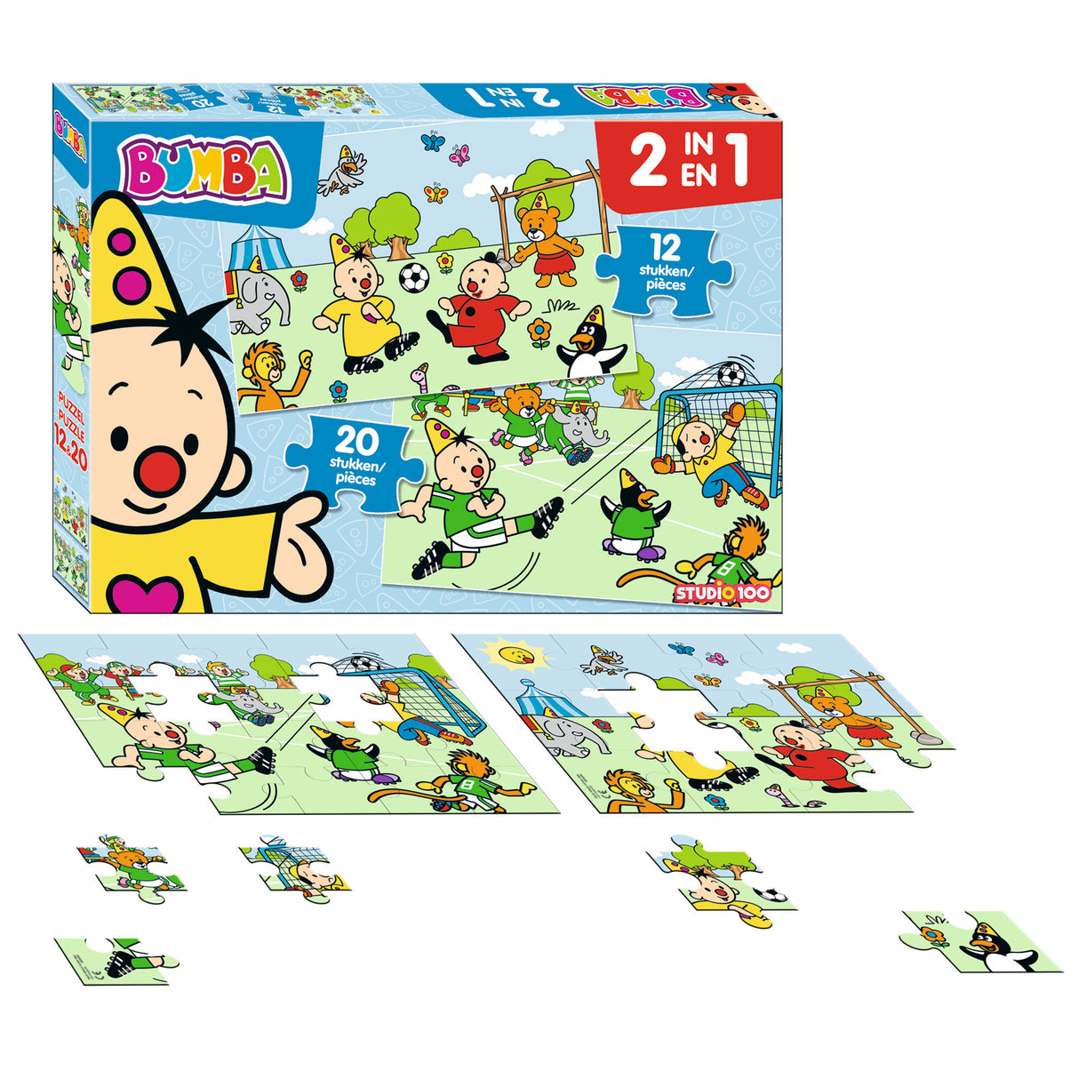 Studio 100 bumba puzzle football