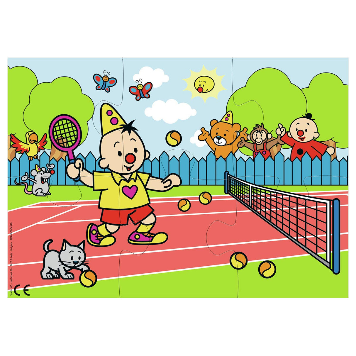 Puzzle Studio 100 bumba - tennis, 6 pcs.