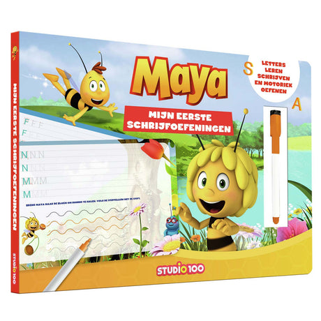 Studio 100 Maya l'abeille livre cartonné - écrire et effacer