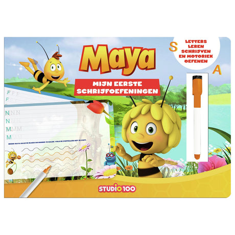 Studio 100 Maya l'abeille livre cartonné - écrire et effacer