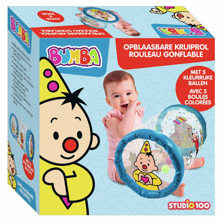 Rouleau de confettis gonflables sur chenilles Bumba