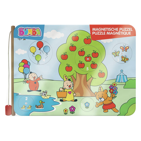 Puzzle magnétique en bois Bumba