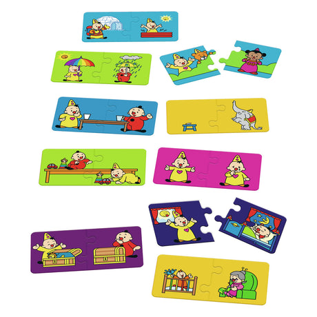 Puzzle Bumba 10 en 1 - opposés - 10 puzzles de 2 pièces