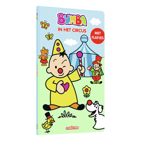 Livre cartonné à rabats bumba Studio 100 - au cirque