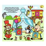 Livre en carton de bumba avec volets - dans le cirque