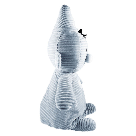 Studio 100 Bleu en velours côtelé, 35 cm