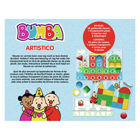 Jeu éducatif Bumba - Artistico - Apprenez à reconnaître les couleurs et les formes