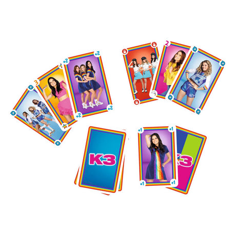 Jeu de cartes K3 - champion - avec 55 cartes
