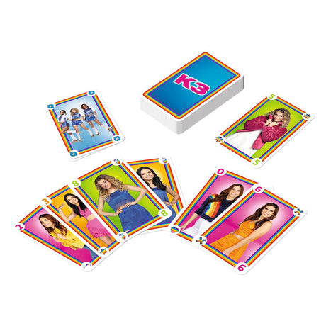Jeu de cartes K3 - champion - avec 55 cartes