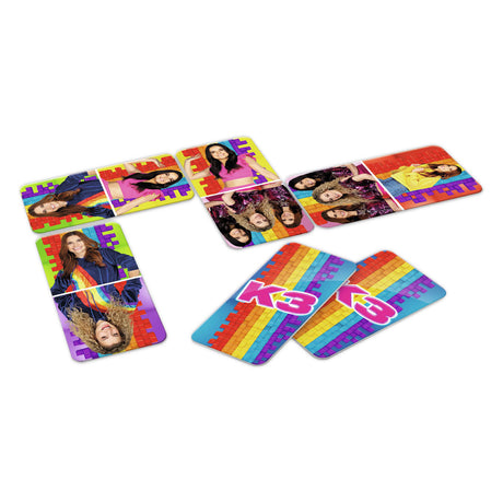 Jeu K3 - Jeu 4 en 1 - mémo, domino, puzzle et loto