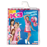 Déguisement K3 - 3 porcelets, 3-5 ans