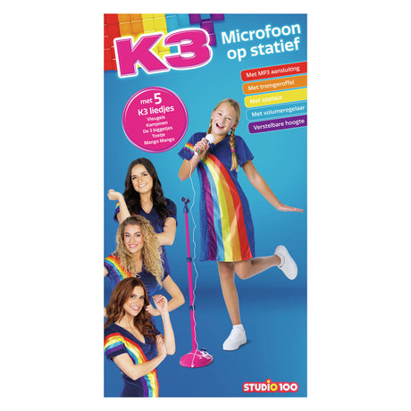 Microphone K3 sur trépied