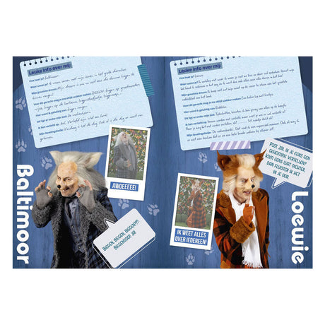 Studio 100 k3 : Fanbook des 3 porcelets avec autocollants