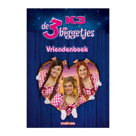 Livre d'amis Studio 100 k3 - les 3 petits cochons