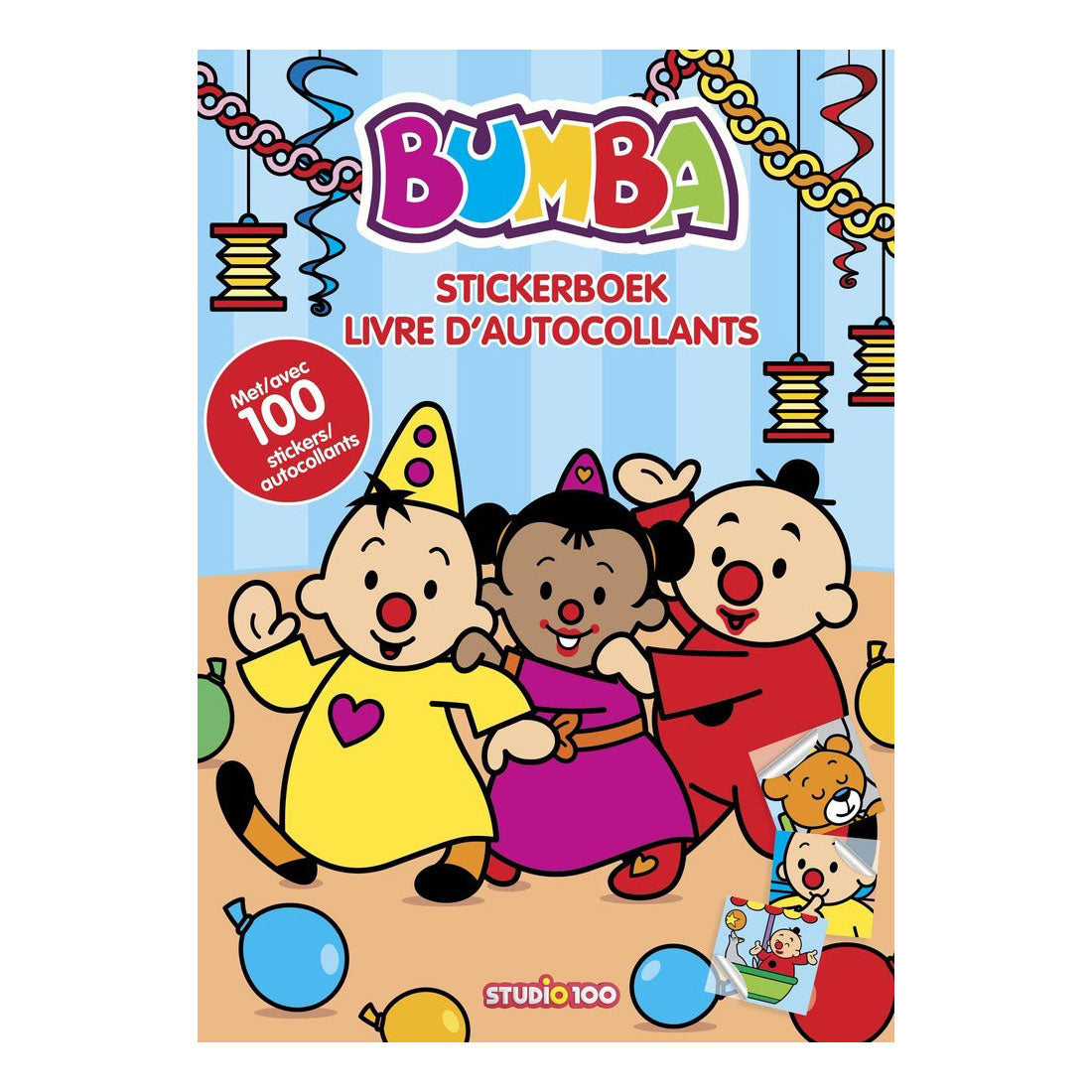 Studio 100 Bumba StickerDoeboek Anniversaire