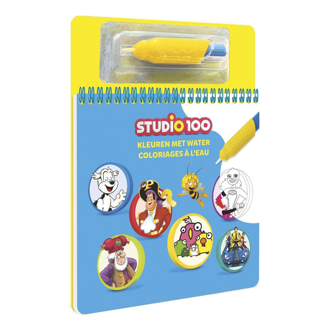 Studio 100 Colors con libro para colorear de agua