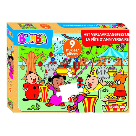Studio 100 bumba puzzle la fête d'anniversaire, 9 pcs.