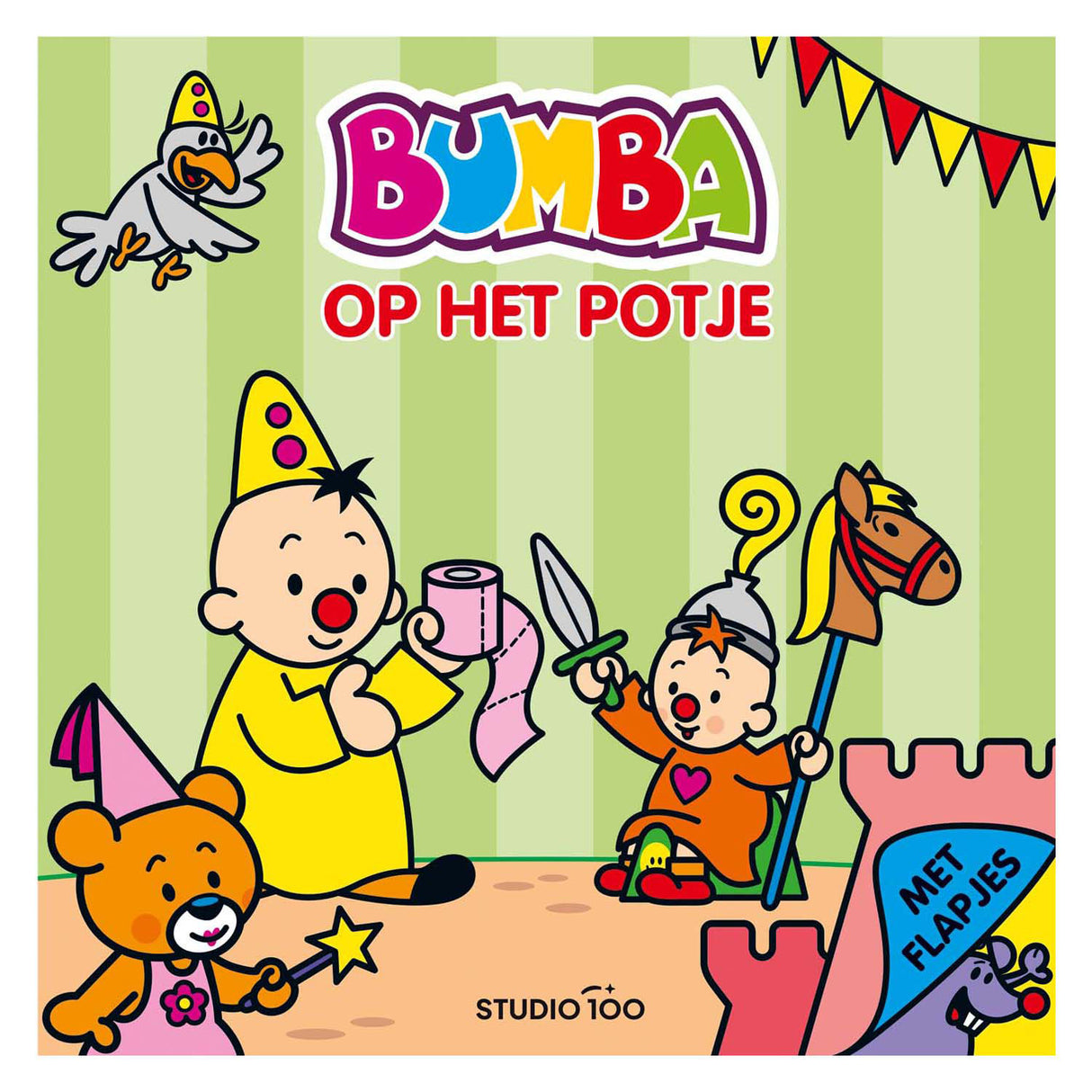 Studio 100 kartonboek op het potje