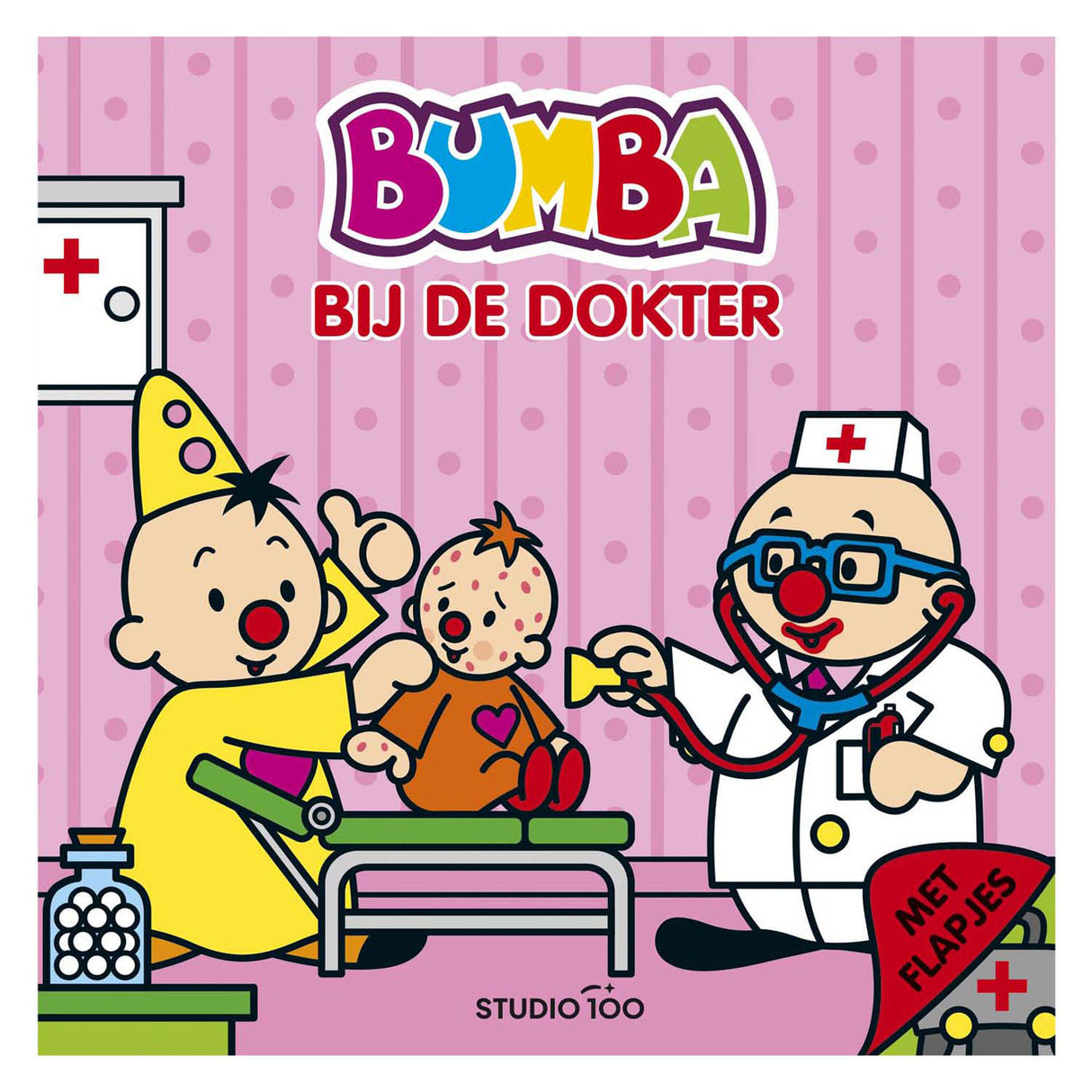 Livre cartonné Studio 100 bumba - chez le médecin