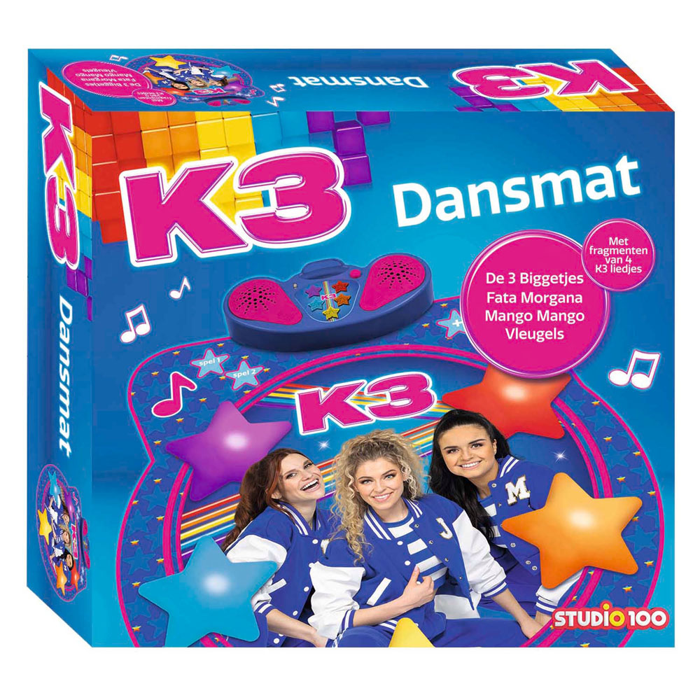 Tapis de danse interactif Studio 100 k3 - sport
