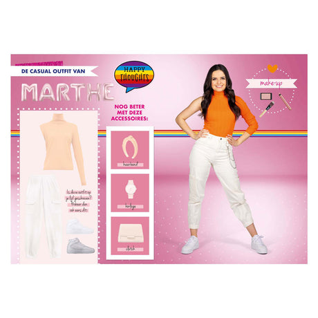 Livre d'autocollants de tenue Studio 100 K3