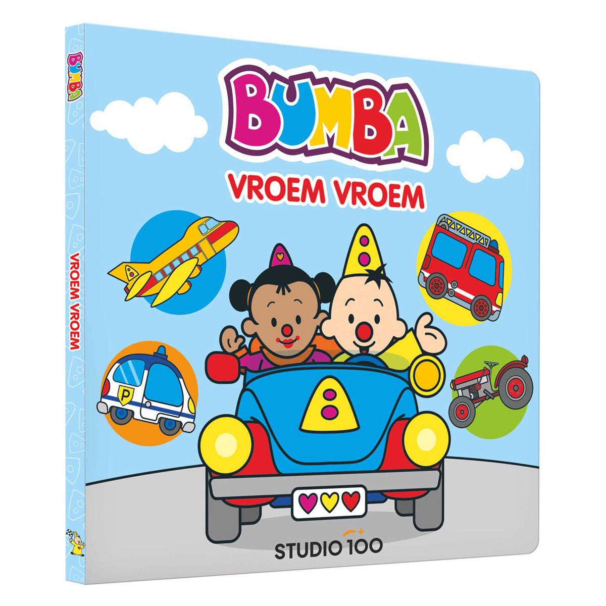 Livre cartonné Studio 100 bumba - vroom vroom