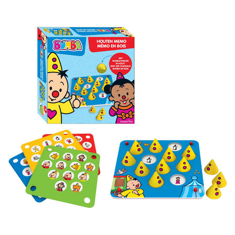 Jeu mémo en bois Bumba