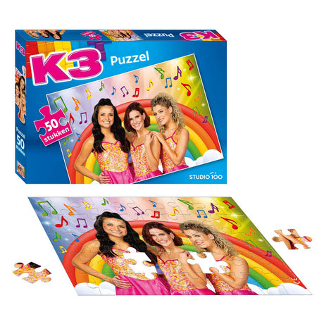 Puzzle K3 - robe sirène, 50 pcs.