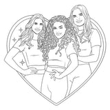 Livre de coloriage Studio 100 k3 - coloriage à l'eau