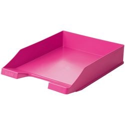 Corbeille à courrier Han - classique - 255 x 348 x 65 mm - rose - empilable - ha-1027-x-56