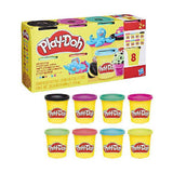 Play-doh vibrant - 8 pots en argile