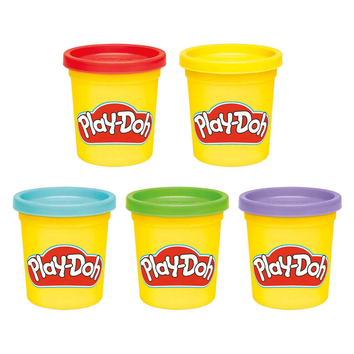 Play-doh rentrée scolaire - 5 pots en terre cuite